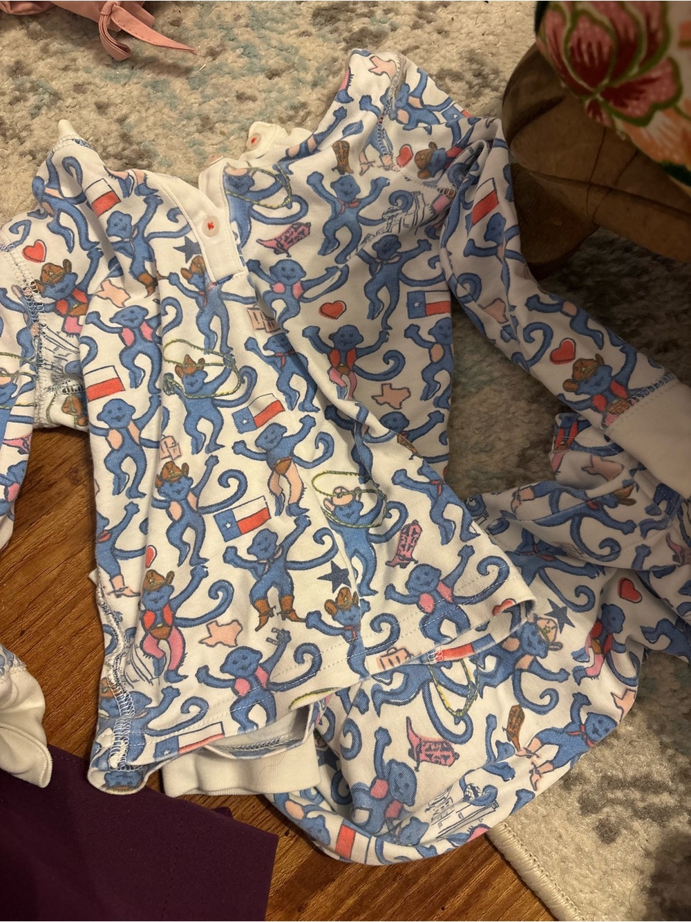 Dallas Roller Rabbit Kids Pajama Set